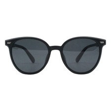 Polarized Lens Sunglasses Round Horn Rim Classic Hipster Shades UV400