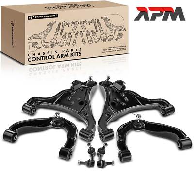 4x Querlenker + 2x Koppelstange Satz Vorderachse für Nissan Pathfinder III R51
