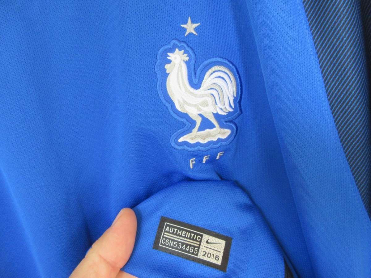 Maillot Equipe De France Football Euro 2016 Avec Autographes - Maillot Préparé Signé Par Les Joueurs, Occasion