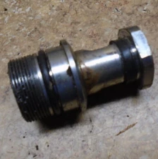 2004 Harley Davidson FLHR1 Road King Front Fork Suspension Bolt Cap Lid Nut 04