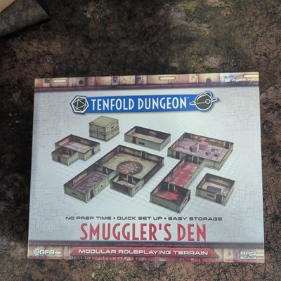Gale Force Nine: Tenfold Dungeon - Smuggler's Den - Modular Terrain Set