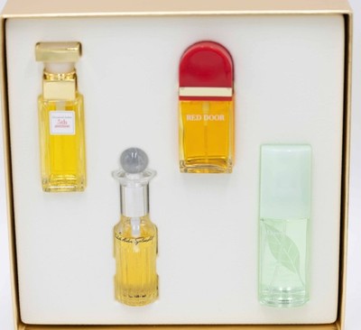 Elizabeth Arden 4 Pc Fragrance Gift Set-5th Ave-Red Door-Splendor-Green Tea-NEW