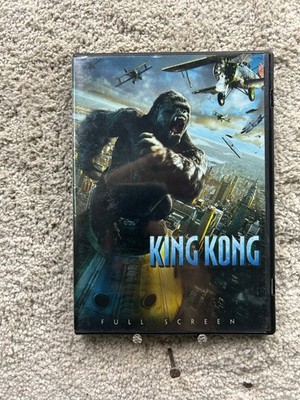 King Kong DVD 2005 Full Screen Peter Jackson Naomi Watts Adventure Epic