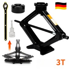 PKW SUV MPV KFZ Auto Scherenwagenheber Wagenheber Pannenhilfe 3T Autoheber
