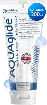 JOYDIVISION Original AQUAglide neutral   natural lubricant, 200 milliliters