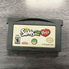 Electronic Arts The Sims 2: Pets Nintendo Game Boy Advance GBA NTSC Tested