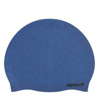 Recycled Silicone Swim Cap for Adults Royal Blue Swimming Gear