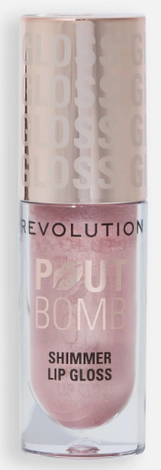 REVOLUTION LIPGLOSS POUT BOMB SHIMMER GLOSS SHINE PINK - Image 2