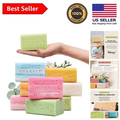 Exquisite Organic Shea Butter Soap Variety   8 Fragrant Bars for All Skin Types
