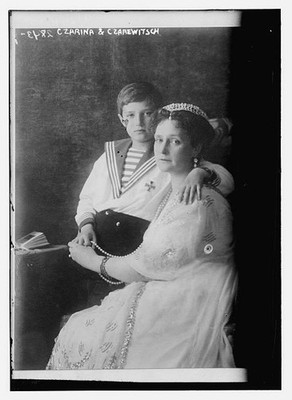 Photo:Czarina and Czarewitsch