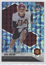 2021 Panini Mosaic Rookies Reactive Blue Mosaic Prizm Dax Milne #400 0fp5