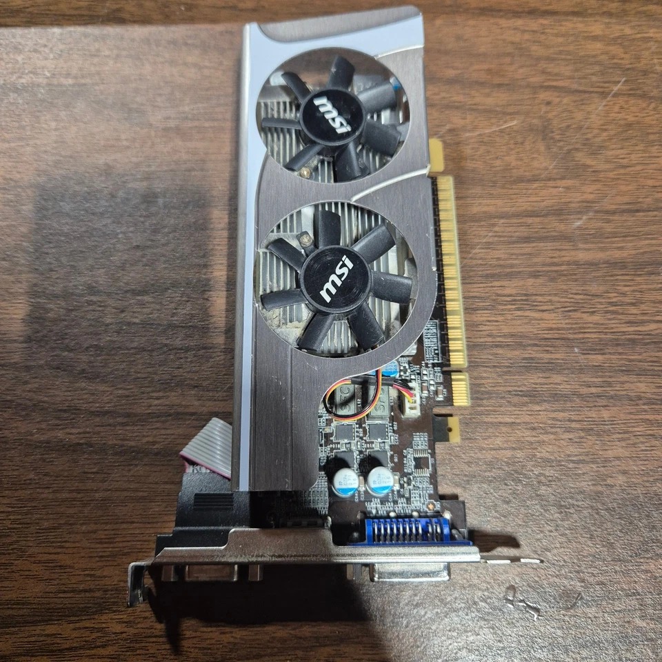 MSI NVIDIA GeForce GT 440 (N440GT-MD1GD3/LP) 1GB PCI Express x16 Graphics... - Image 4 of 4