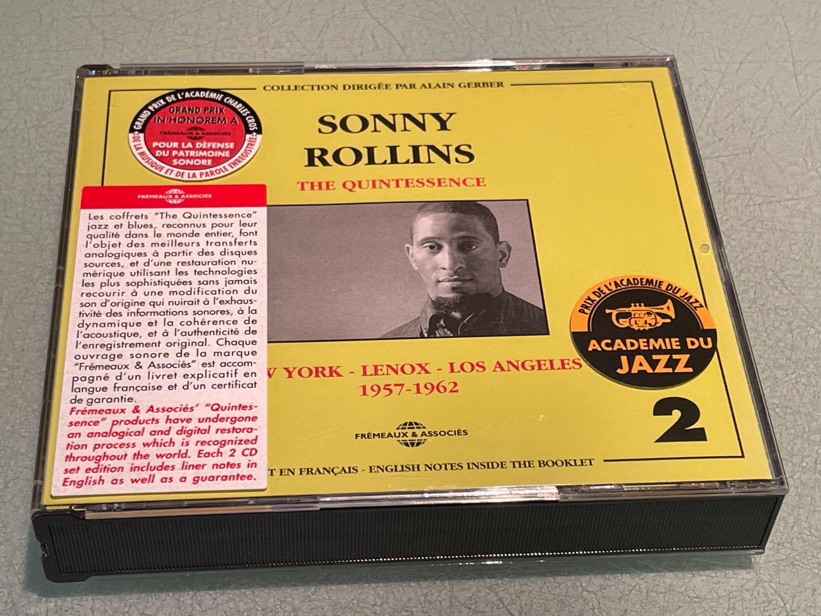 Sonny Rollins - The Quintessence 1957-1962 - 2 CD's Album Box Set - 2015 - NEW