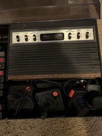 Sears Tele-Games Atari 2600, Console & Controllers And Several Games. PAC-man Jr