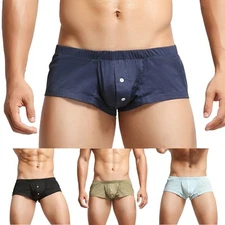 Stretch Comfortable Trunks Underpants Boxers Low Rise Shorts Pyjama Shorts