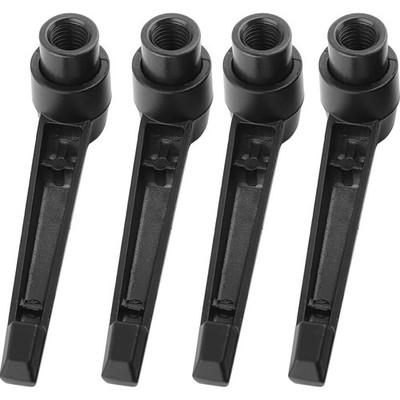 Klemmhebel M4 M5 M6 M8 M10 M12 Edelstahl verstellbar Maschinen Griff rund sch...