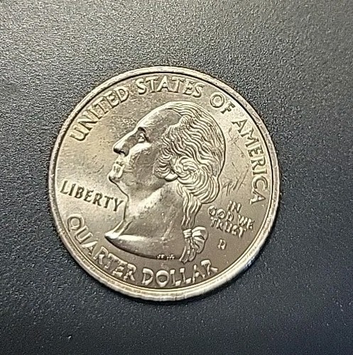 2002-D 25C Ohio 50 States Quarter Uncirculated Satin - Picture 2 of 2