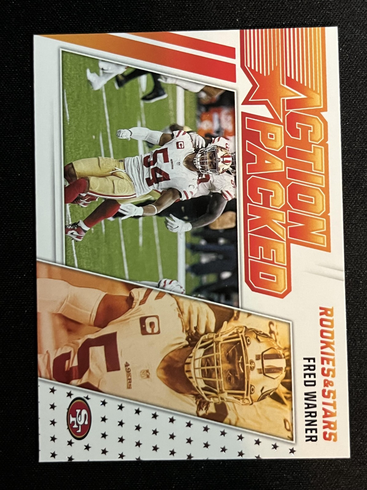2021 Panini Rookies & Stars #AP-13 Fred Warner Action Packed - FREE USA SHIPPING