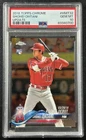 SHOHEI OHTANI PSA 10 2018 TOPPS CHROME UPDATE #HMT32 ROOKIE RC ANGELS 0700