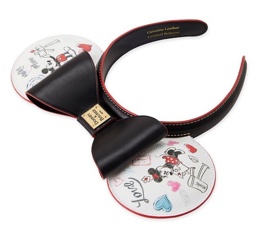 Disney Mickey and Minnie Mouse Sweethearts Dooney & Bourke Ear Headband NWT - Picture 4 of 4