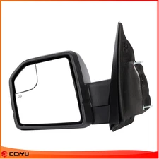 Driver Side Rear View Mirror For Ford F-150 2015-2018 Power Heated Turn Signal