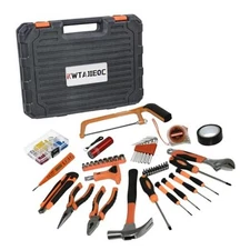 45 Piece Tool Kit Basic Home Repair Tool Set,General Household Tool Kit 45 pcs