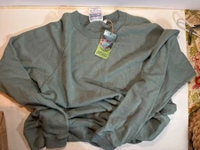 Jungmaven Sweatshirt Men's L Clay Green Hemp Cotton Blend Pullover