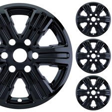 PACRIM 17" Gloss Black Wheel Skins for Ford Ranger XL (2019-2023) | Set of 4