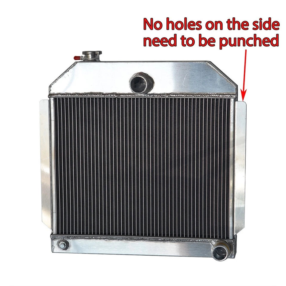 Radiador para 1941-1952 1941 Plymouth Special Deluxe Cranbrook P15 Deluxe 2 filas Foto 2 de 4