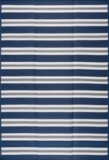 5x7 Waterproof Reversible Plastic Straw Outdoor Rugs Patios Also Camping RV Deck