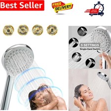 Shower Head High Pressure Increase - Power,  Shower Head, 5 Spray Modes Satis...