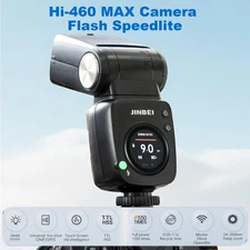 JINBEI Hi-460 MAX Speedlight Flash Light Wireless Touch Screen for Canon Nikon
