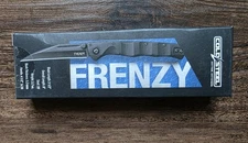 Cold Steel Frenzy II Blackout 3.5" CPM-3V Steel Blade G10 Handle Pocket Knife