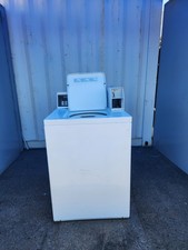 SPEED QUEEN COIN-OP TOP LOAD WASHER MODEL SWNNC2SP113TW02 SN:17100642617 REF