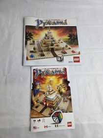 LEGO Games: RAMSES PYRAMID (3843) Buildable BOARD GAME 100% COMPLETE w/ Manuals