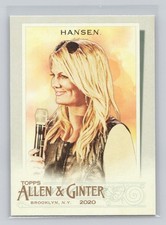 Courtney Hansen 2020 Topps Allen & Ginter Baseball #288 Television Host