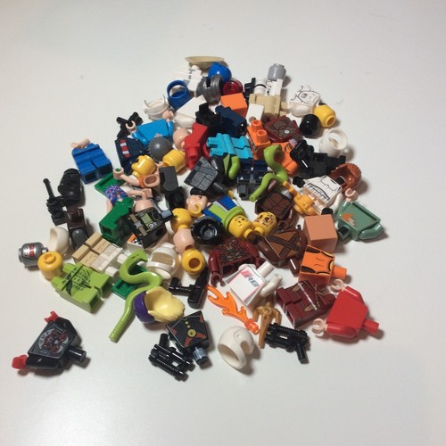 Lego Lot Of Minifigure Parts/Accessories People And Unique Pieces AMAZING PRICE