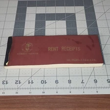 Vintage Woolworth Herald Square Rent Receipt Book 
