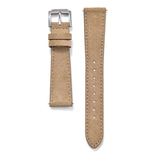 Dark Brown Watch Strap 20mm Suede Leather Band 22mm for Omega Rolex Galaxy Men - Picture 3 of 25