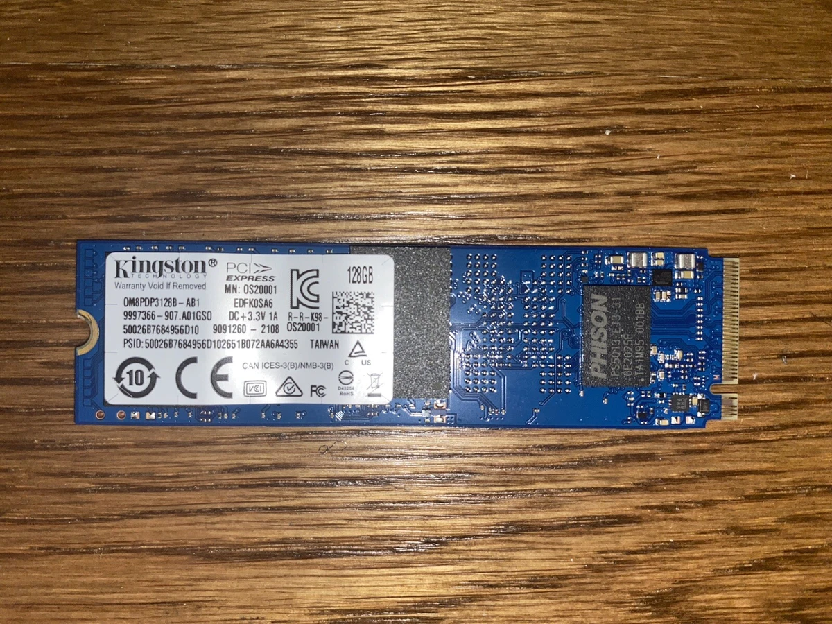 Kingston SSD 128gb M.2 NVMe PCI E Solid State Drive for sale online