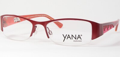 Yana by BoDe Design 2053 77 Red /Pink UNIQUE RARE EYEGLASSES GLASSES 51-17-135mm