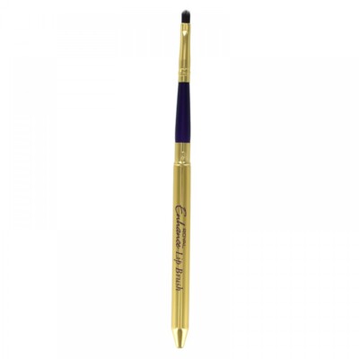 Royal Enhance Cosmetics hochwertiger gold lila Lippenpinsel
