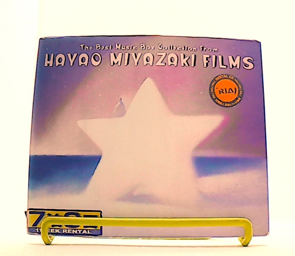 キズ　CD DVD 3点セット The Best Music Box Collection From HAYAO MIYAZAK FIMLS [CD] music