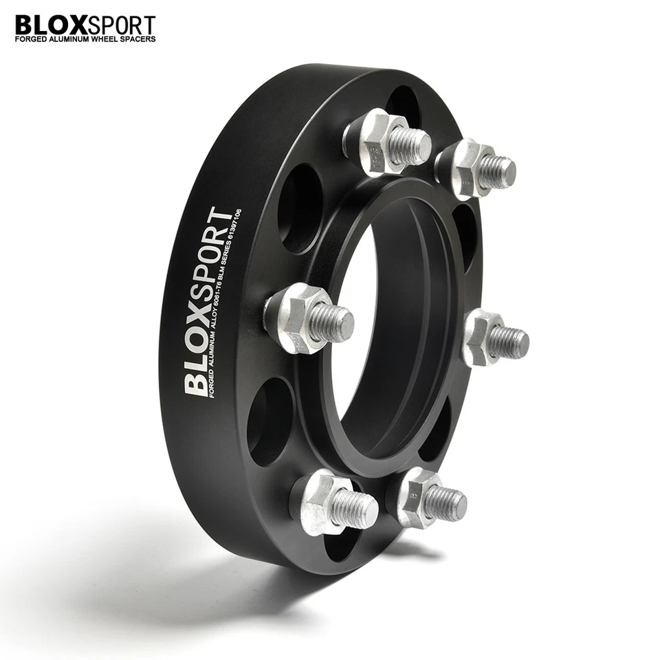 4 Black Hubcentric Wheel Spacer Adapters 1 inch for Toyota Hilux 4WD 2004-2017 - Image 2 of 4