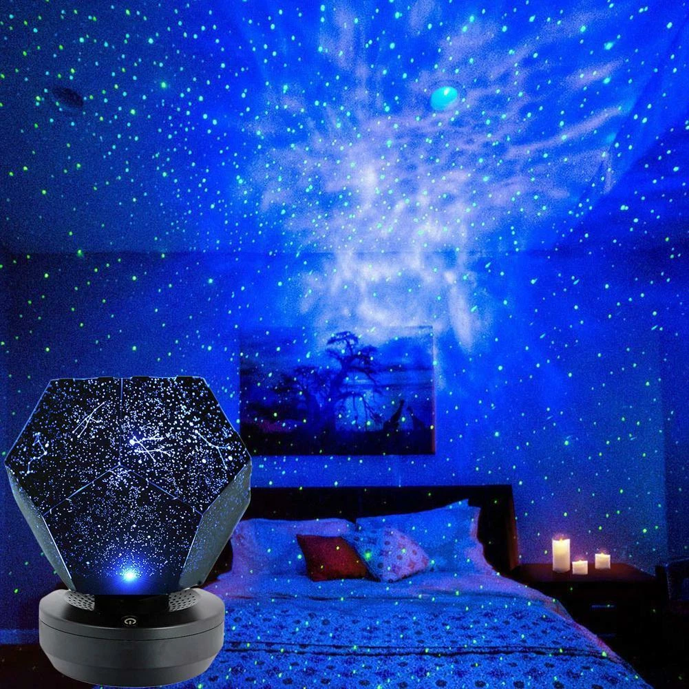 Cosmos Lamp Celestial Star Galaxy Night Light Constellation Sky S Projector  A0U8