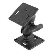 RAM Mount Dual 75mm VESA Plate Short Length Mount with 1.5" Ball RAM-102U-B-2461