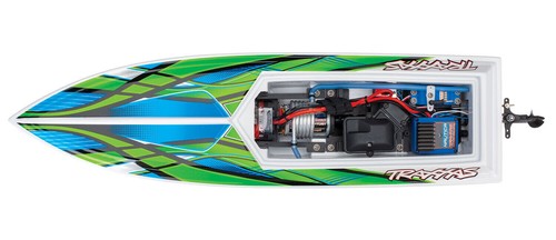 Traxxas TRX 38104-8 grün Blast Rennboot High Perfomance Speedboot USB-Lader NEU - Bild 4 von 10