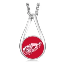 Anaheim Ducks Womens 925 Silver Necklace With Pendant Hockey Gift D28R