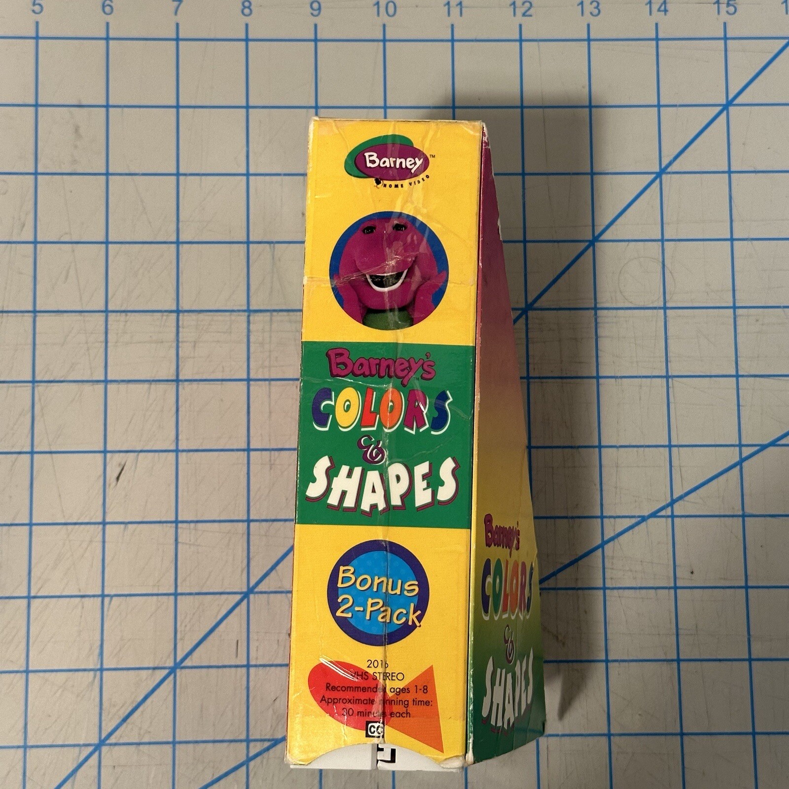 Barney Barney’s Colors And Shapes VHS 1997 2 Tape Set Children’s