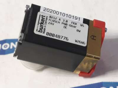 Bürkert 00048776 W26MG 0212 A 3.0 FKM MS FLNSCH PN 0-6bar 24VDC 8W  new old stoc